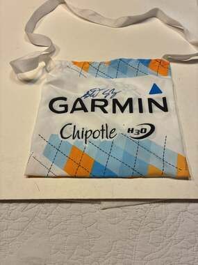 Garmin-Transitions Pro Cycling Team Autographed Event Pouch
